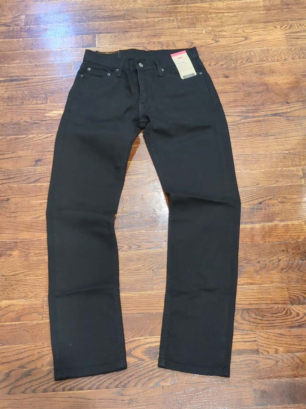 Levi's 511 Slim Jeans 30x32 Black Advanced Stretch New With Tags
